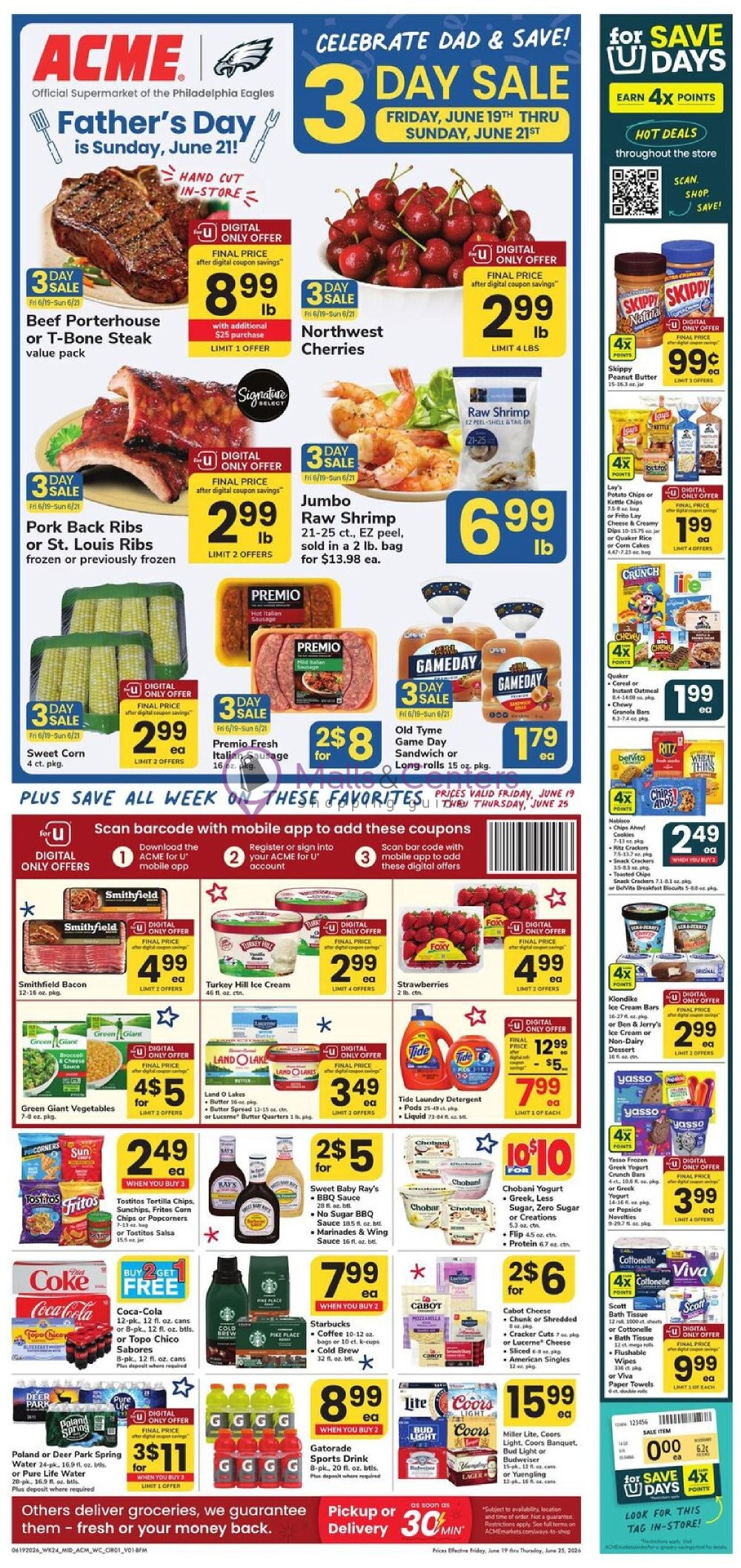 Weekly ad for Acme valid: 06/19/2026 - 06/25/2026, page 1