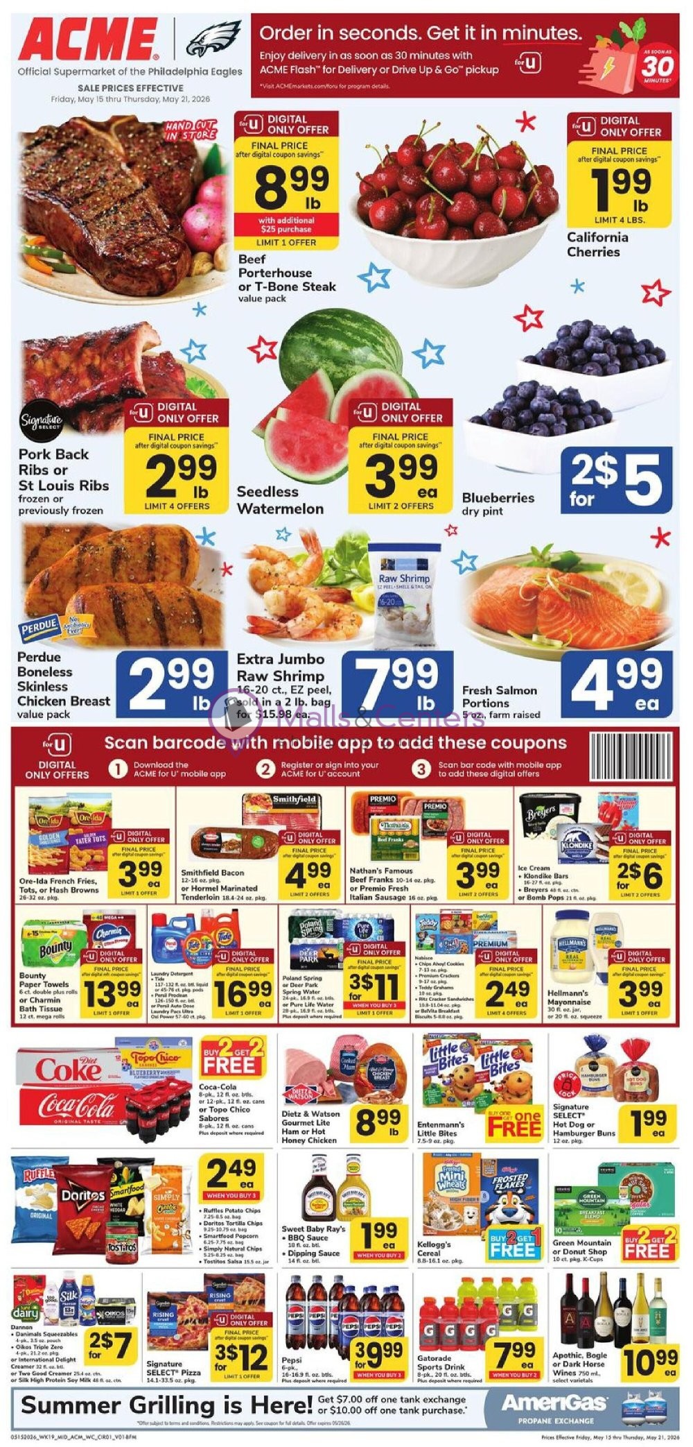 Weekly ad for Acme valid: 05/15/2026 - 05/21/2026, page 1
