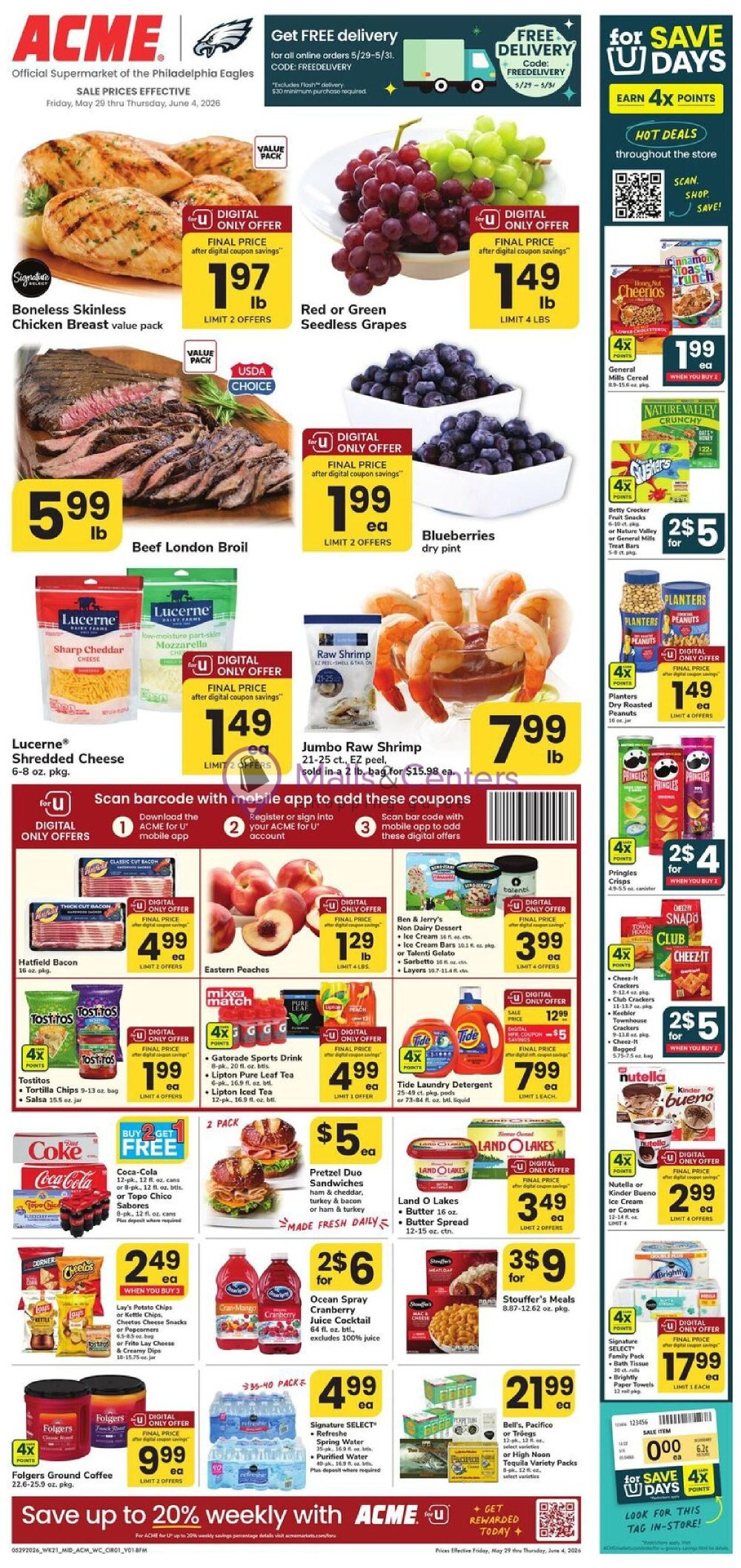 Weekly ad for Acme valid: 05/29/2026 - 06/04/2026, page 1