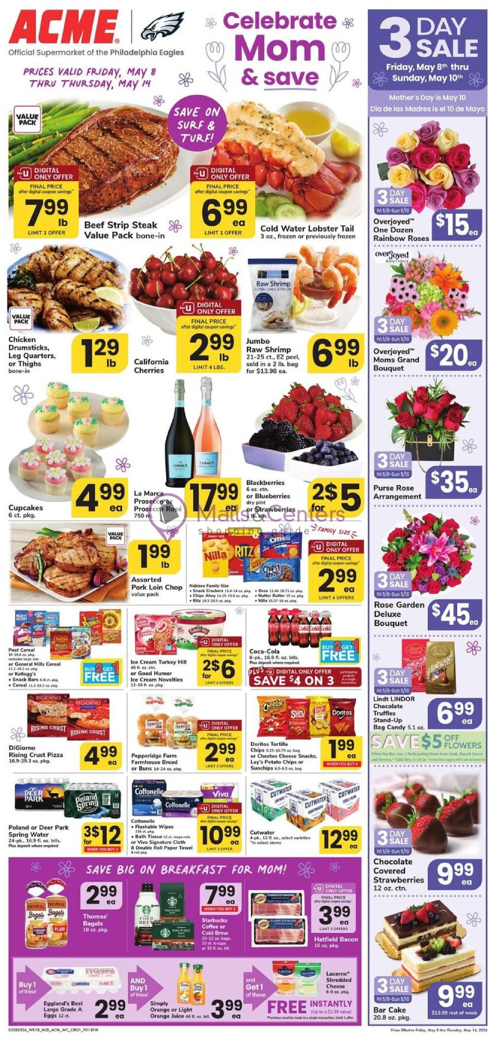 Weekly ad for Acme valid: 05/08/2026 - 05/14/2026, page 1