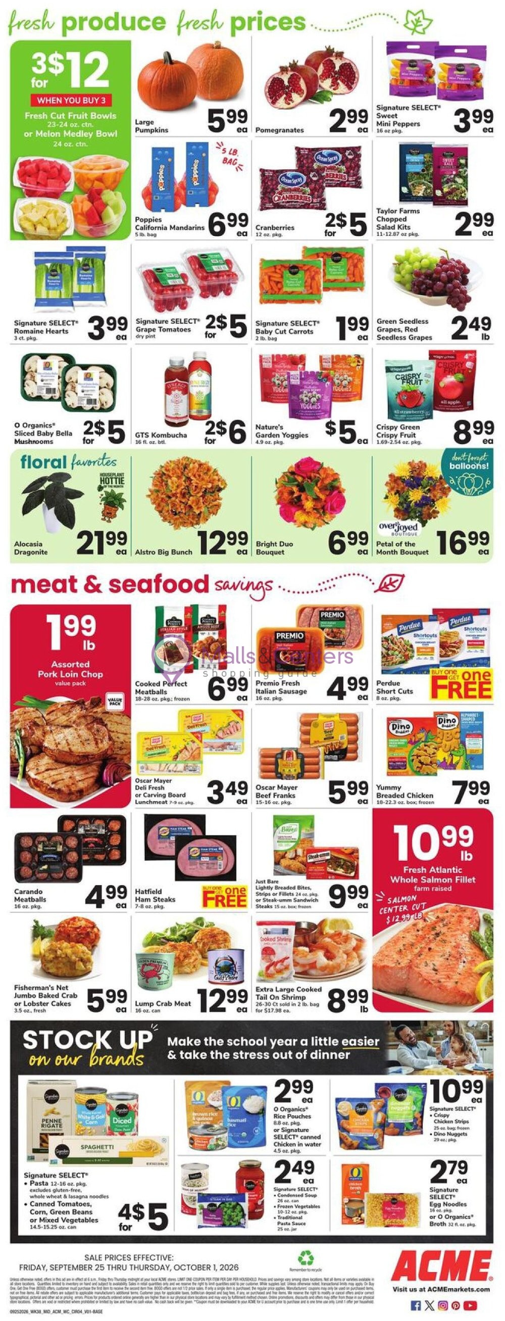 Weekly ad for Acme valid: 09/25/2026 - 10/01/2026, page 4