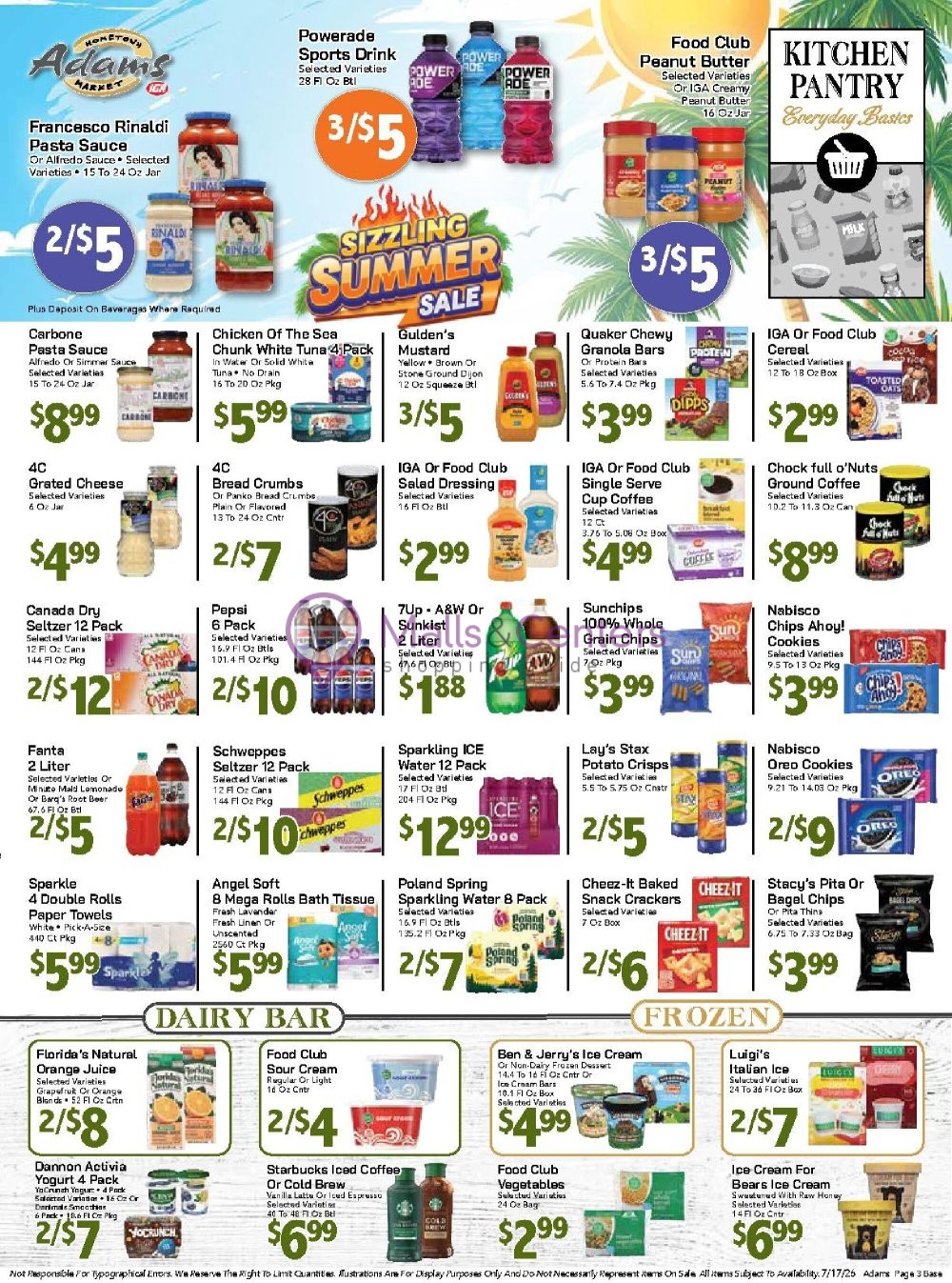 Weekly ad for Adams hometown market valid: 07/17/2026 - 07/23/2026, page 3