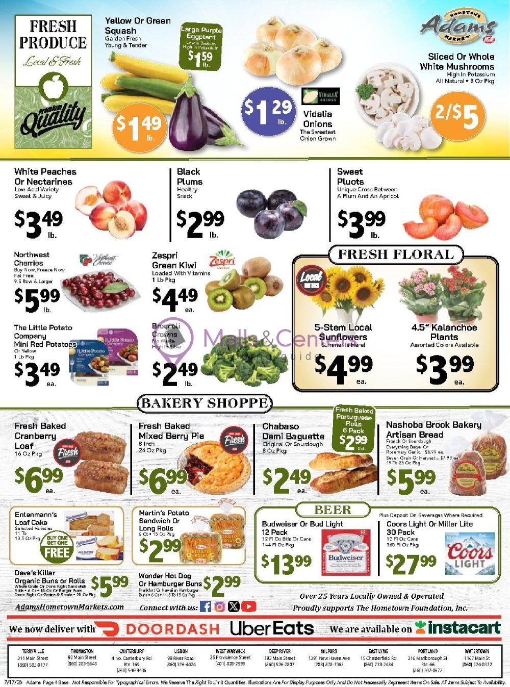 Weekly ad for Adams hometown market valid: 07/17/2026 - 07/23/2026, page 4