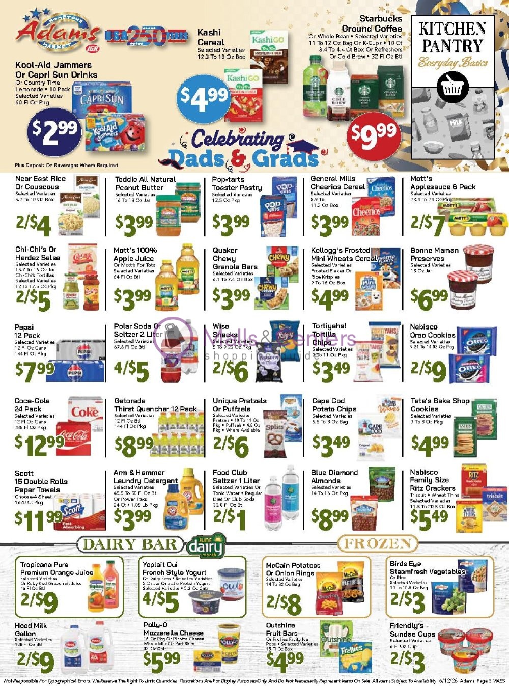 Weekly ad for Adams hometown market valid: 06/12/2026 - 06/18/2026, page 3
