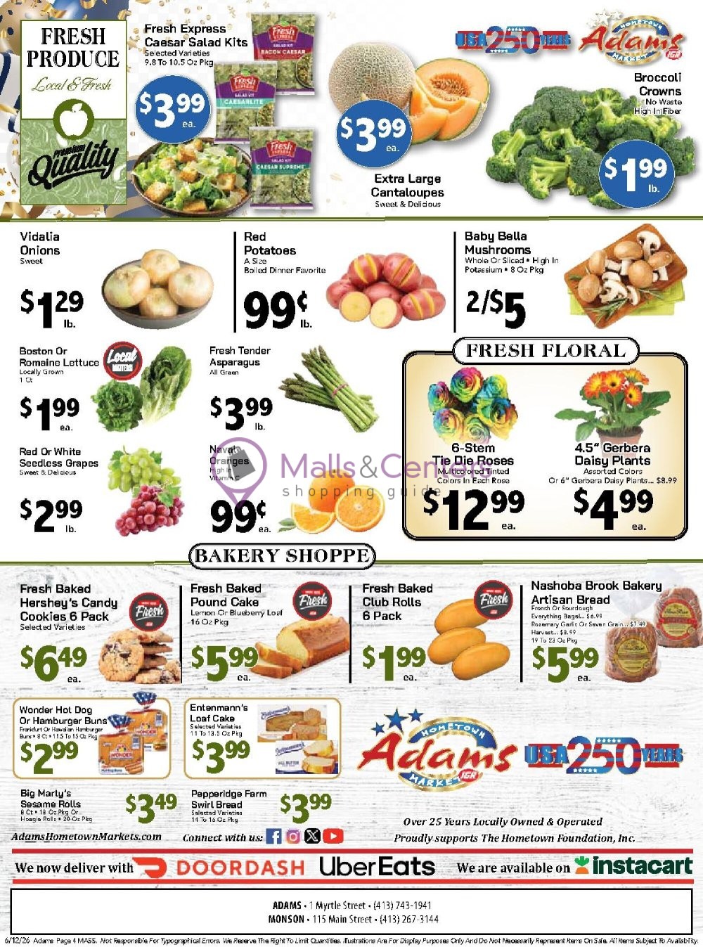 Weekly ad for Adams hometown market valid: 06/12/2026 - 06/18/2026, page 4