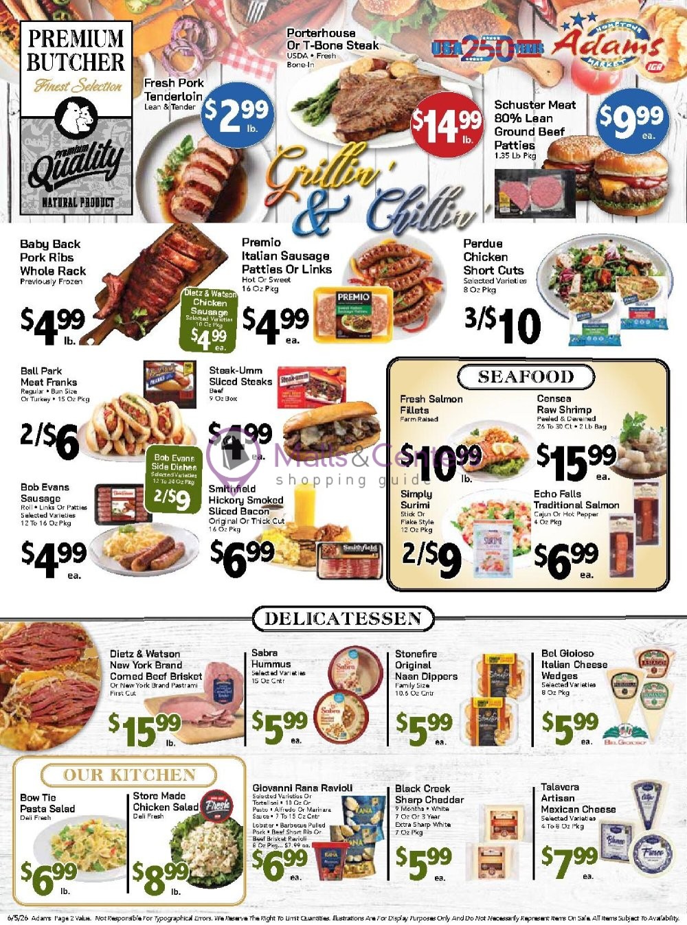Weekly ad for Adams hometown market valid: 06/05/2026 - 06/11/2026, page 2