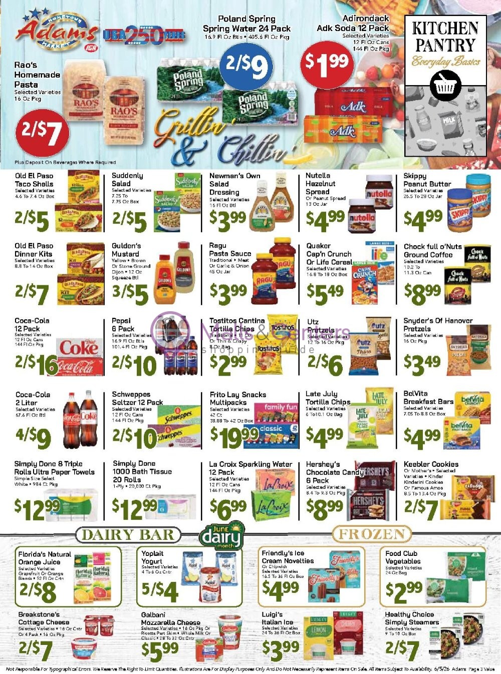 Weekly ad for Adams hometown market valid: 06/05/2026 - 06/11/2026, page 3