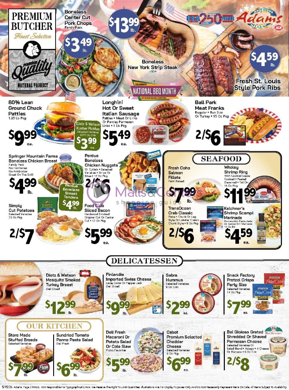Weekly ad for Adams hometown market valid: 05/15/2026 - 05/21/2026, page 2