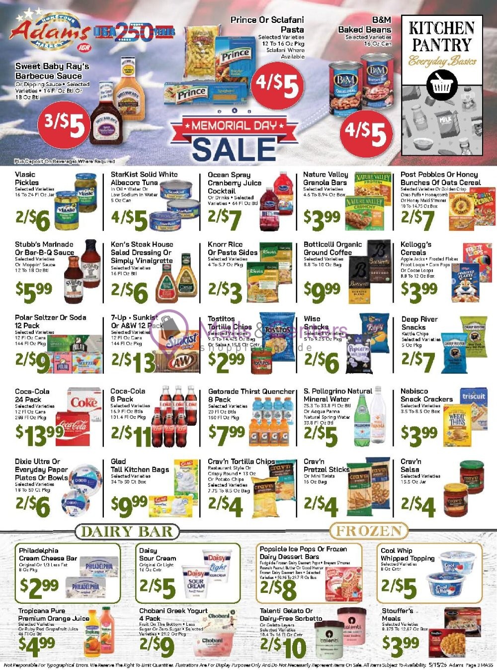 Weekly ad for Adams hometown market valid: 05/15/2026 - 05/21/2026, page 3