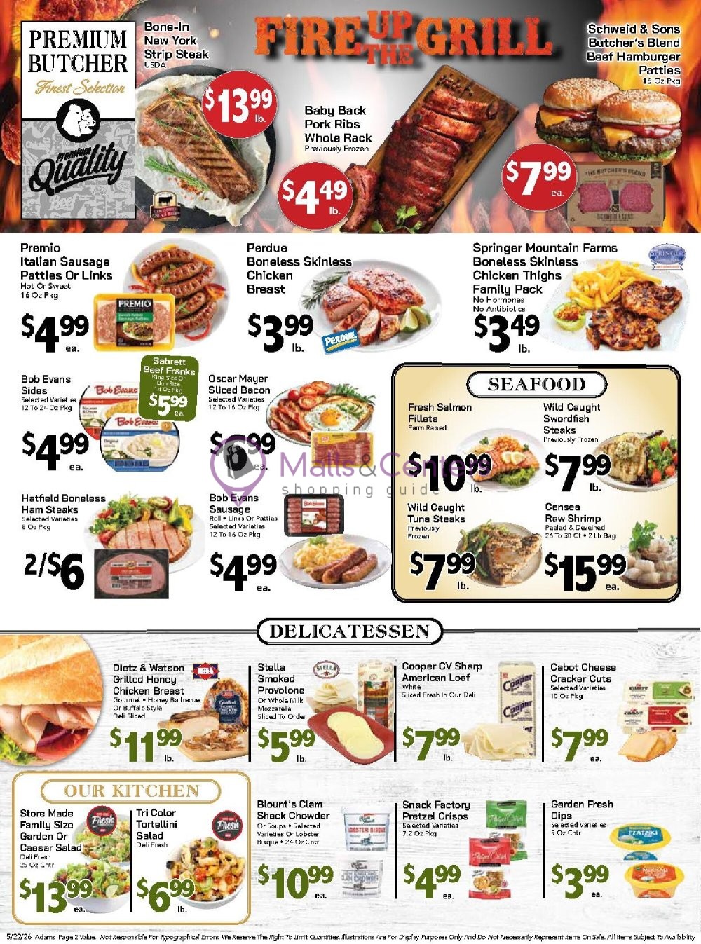 Weekly ad for Adams hometown market valid: 05/22/2026 - 05/28/2026, page 2