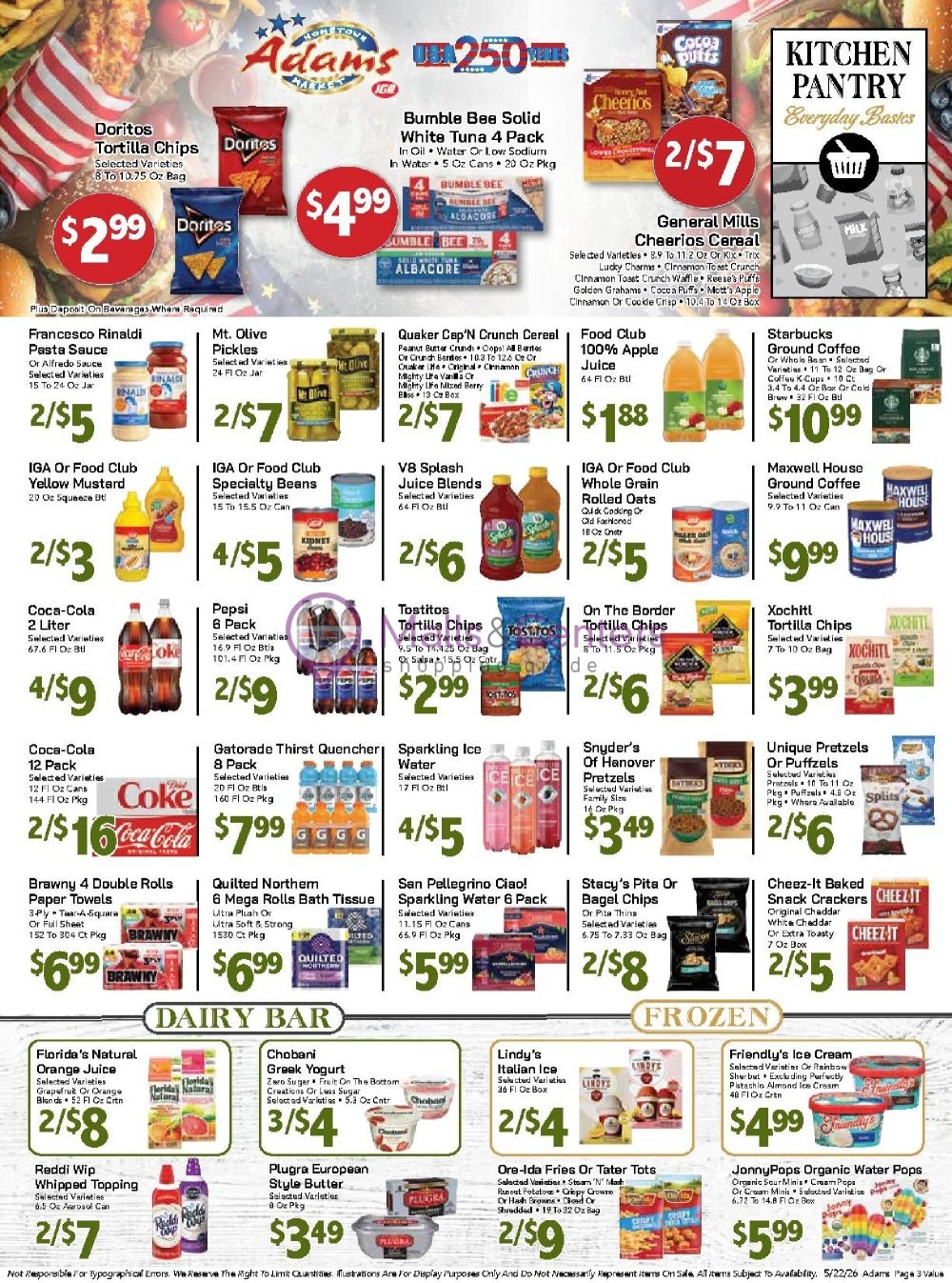 Weekly ad for Adams hometown market valid: 05/22/2026 - 05/28/2026, page 3