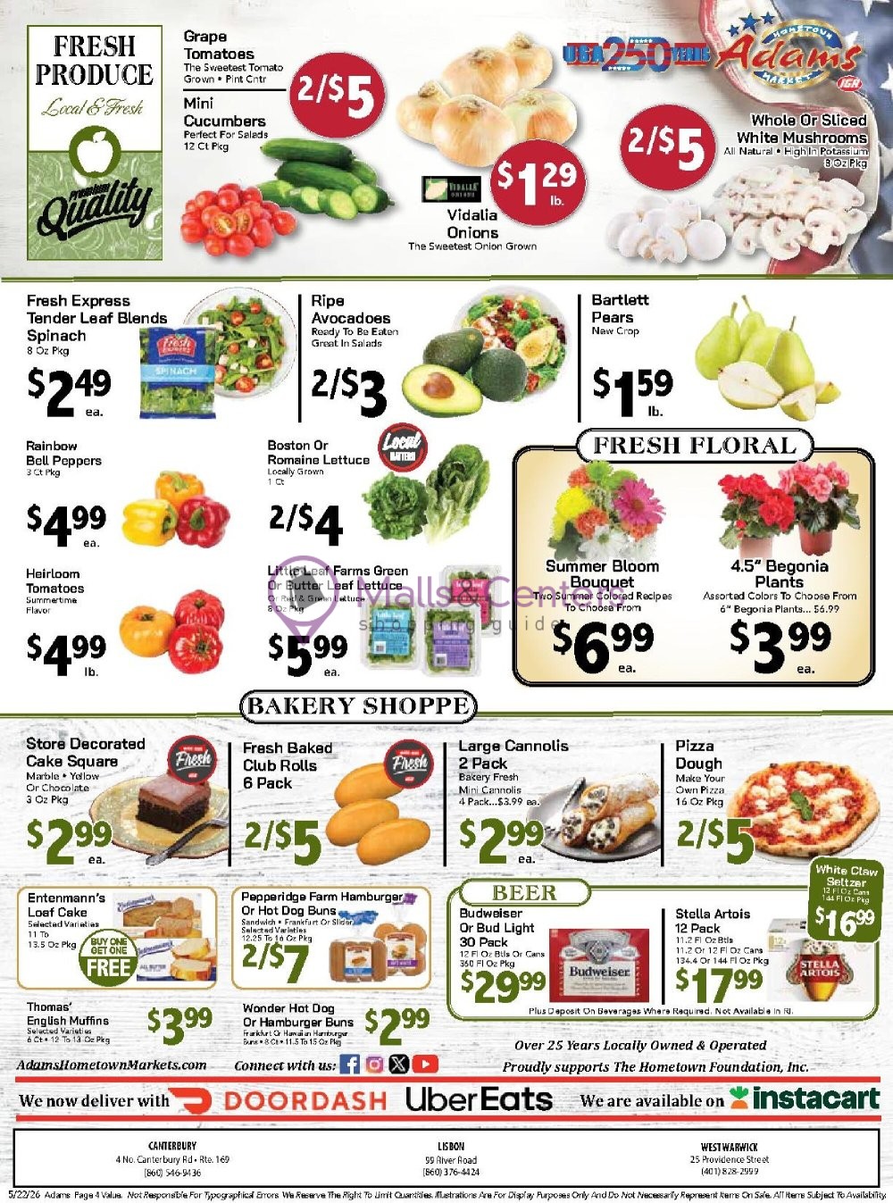 Weekly ad for Adams hometown market valid: 05/22/2026 - 05/28/2026, page 4
