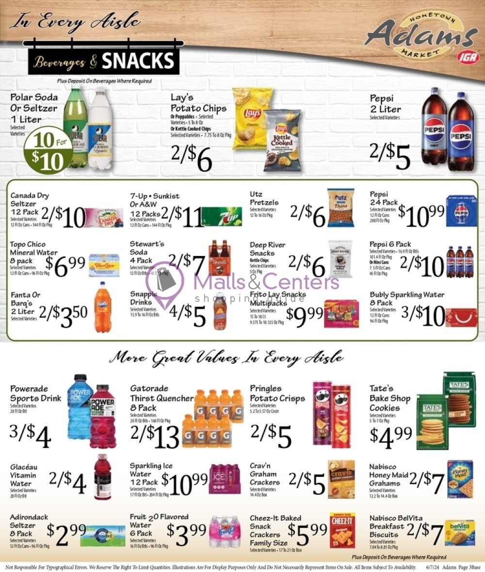 Weekly ad for Adams hometown market valid: 06/07/2024 - 06/13/2024, page 3