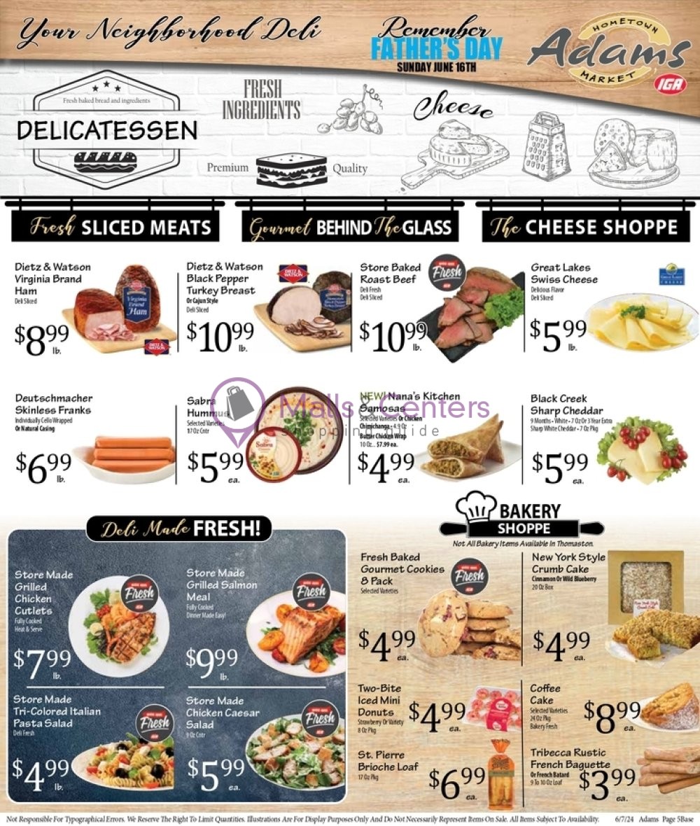 Weekly ad for Adams hometown market valid: 06/07/2024 - 06/13/2024, page 5