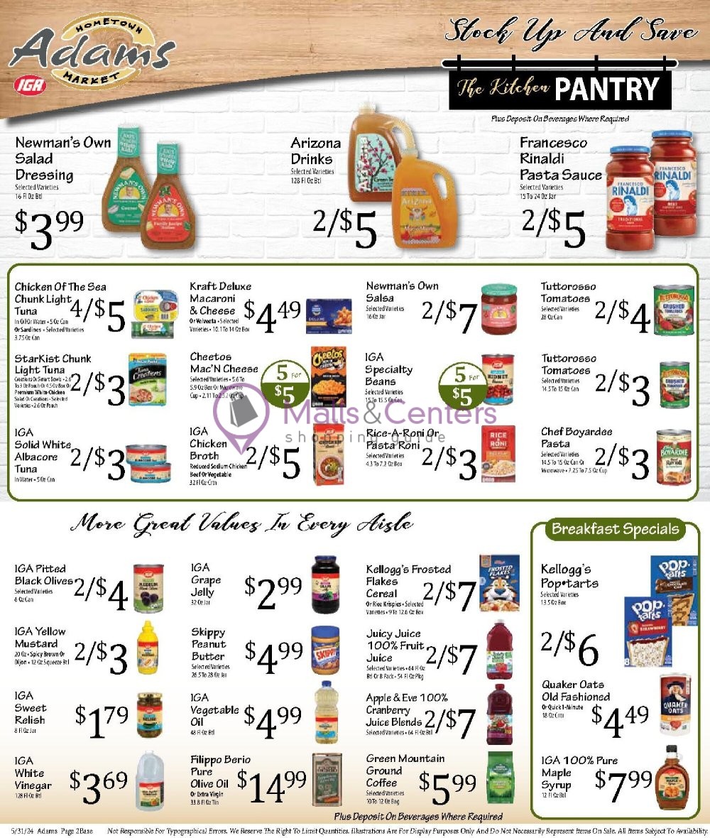 Weekly ad for Adams hometown market valid: 05/31/2024 - 06/06/2024, page 2