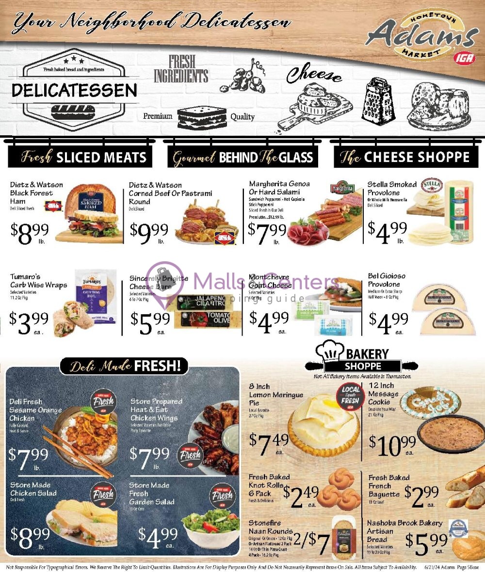 Weekly ad for Adams hometown market valid: 06/21/2024 - 06/27/2024, page 5