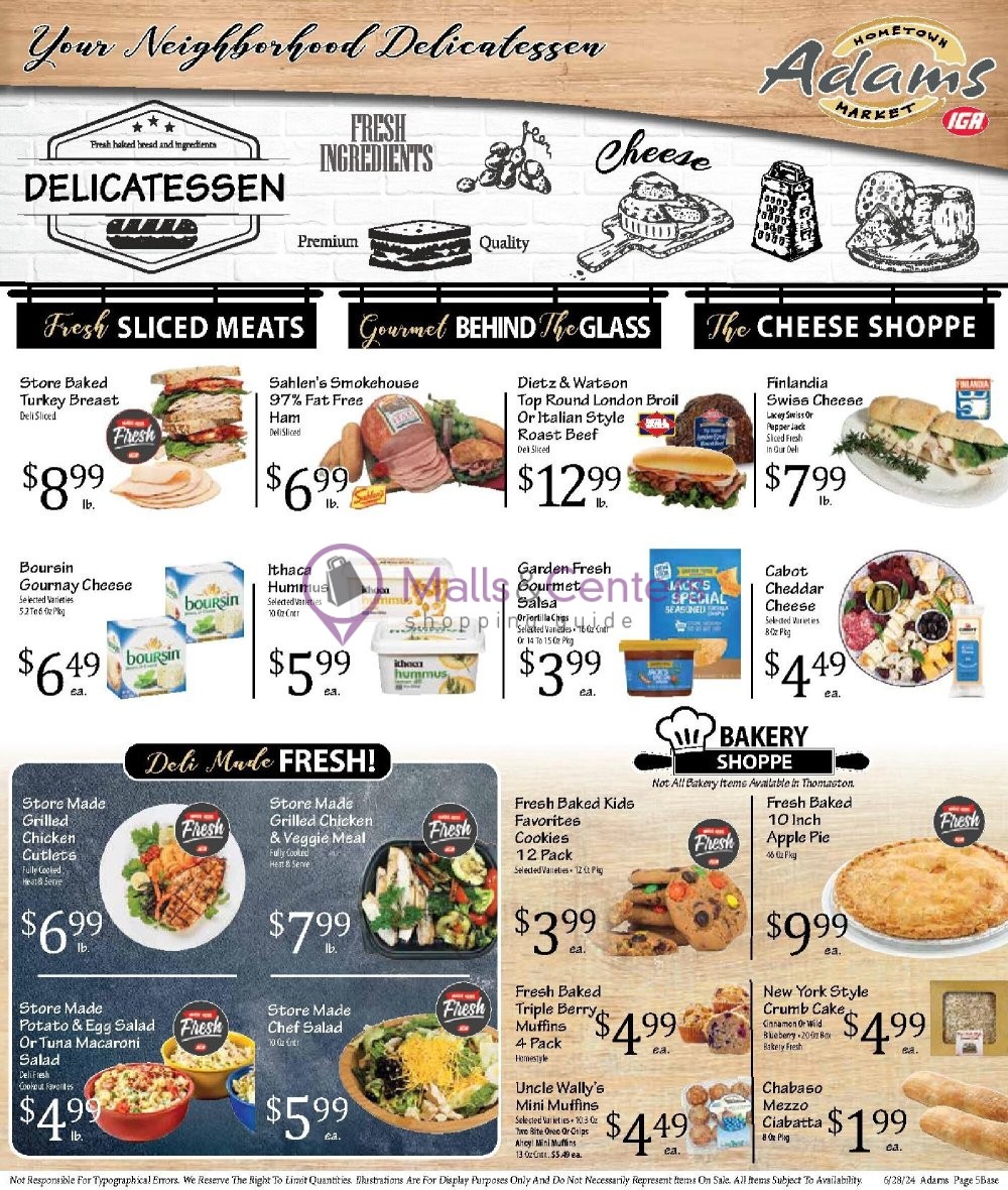 Weekly ad for Adams hometown market valid: 06/28/2024 - 07/04/2024, page 5