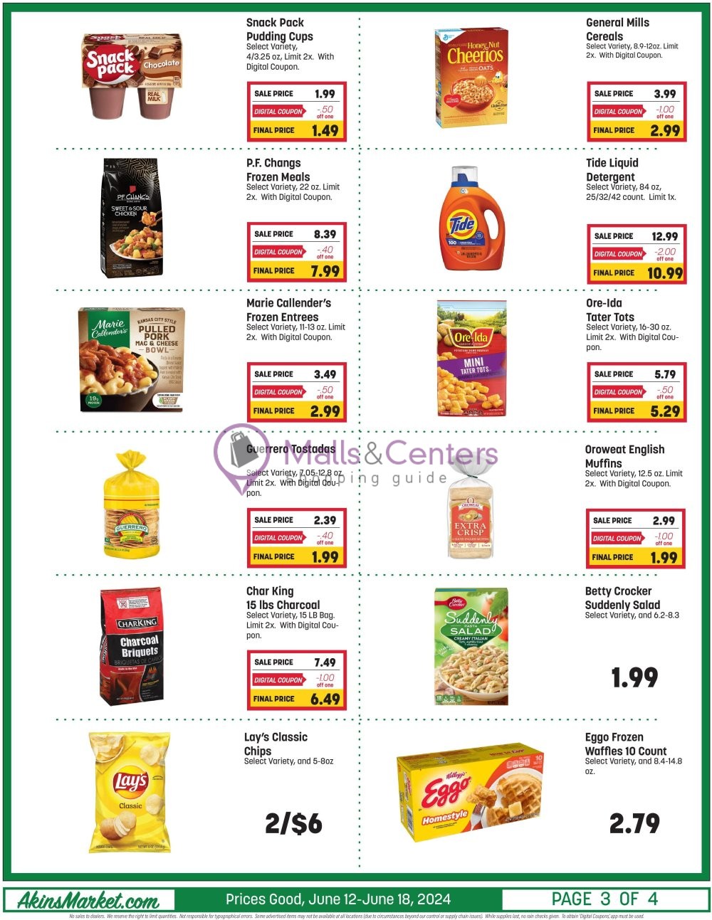 Weekly ad for Akins Foods valid: 06/12/2024 - 06/18/2024, page 3