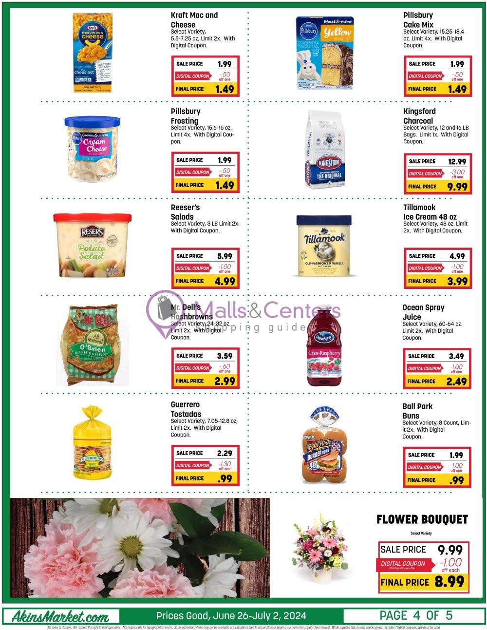 Weekly ad for Akins Foods valid: 06/26/2024 - 07/02/2024, page 4