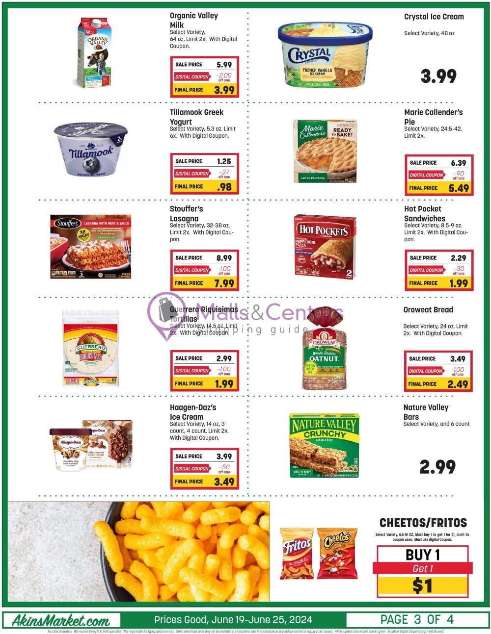 Weekly ad for Akins Foods valid: 06/19/2024 - 06/25/2024, page 3
