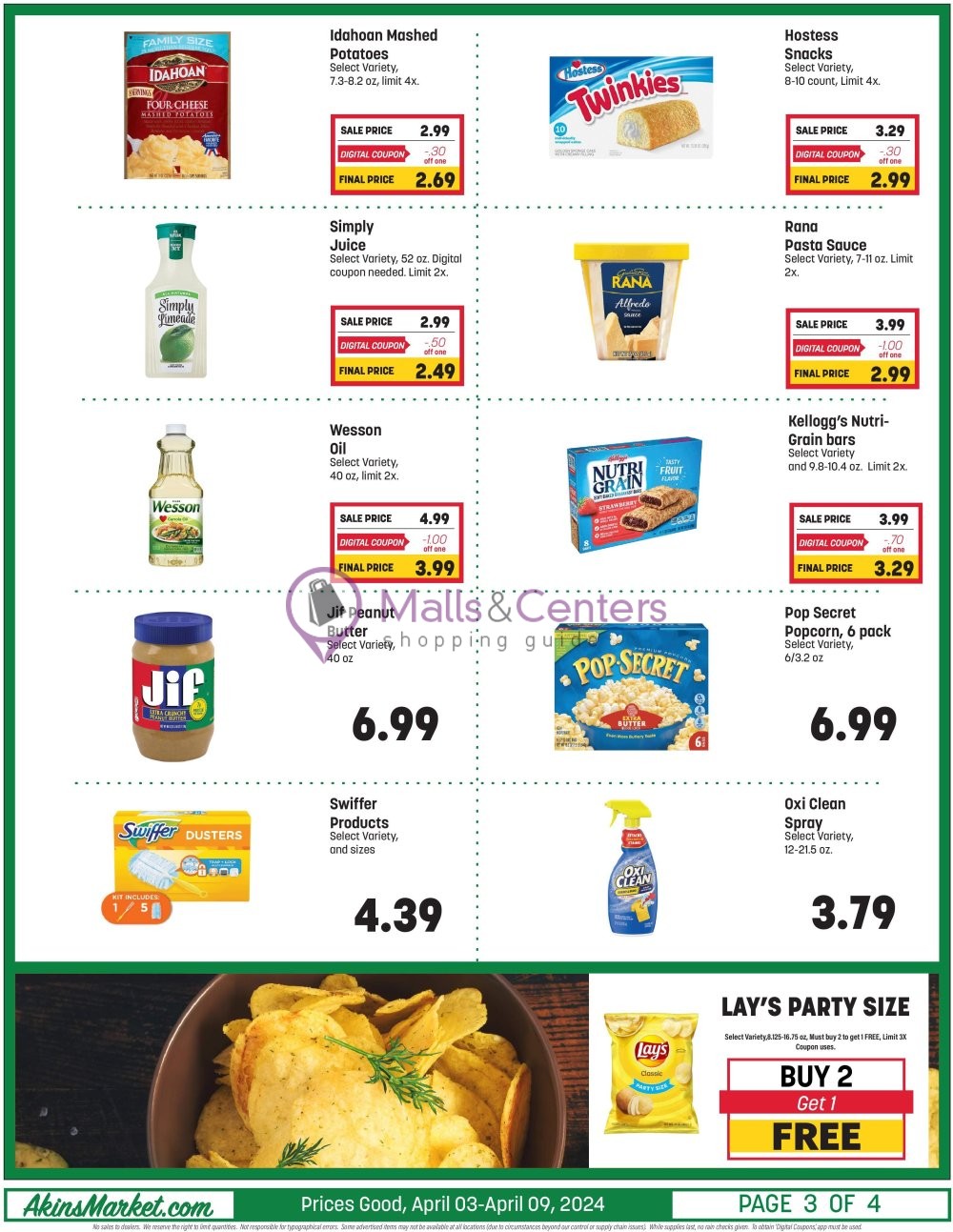 Weekly ad for Akins Foods valid: 04/03/2024 - 04/09/2024, page 3