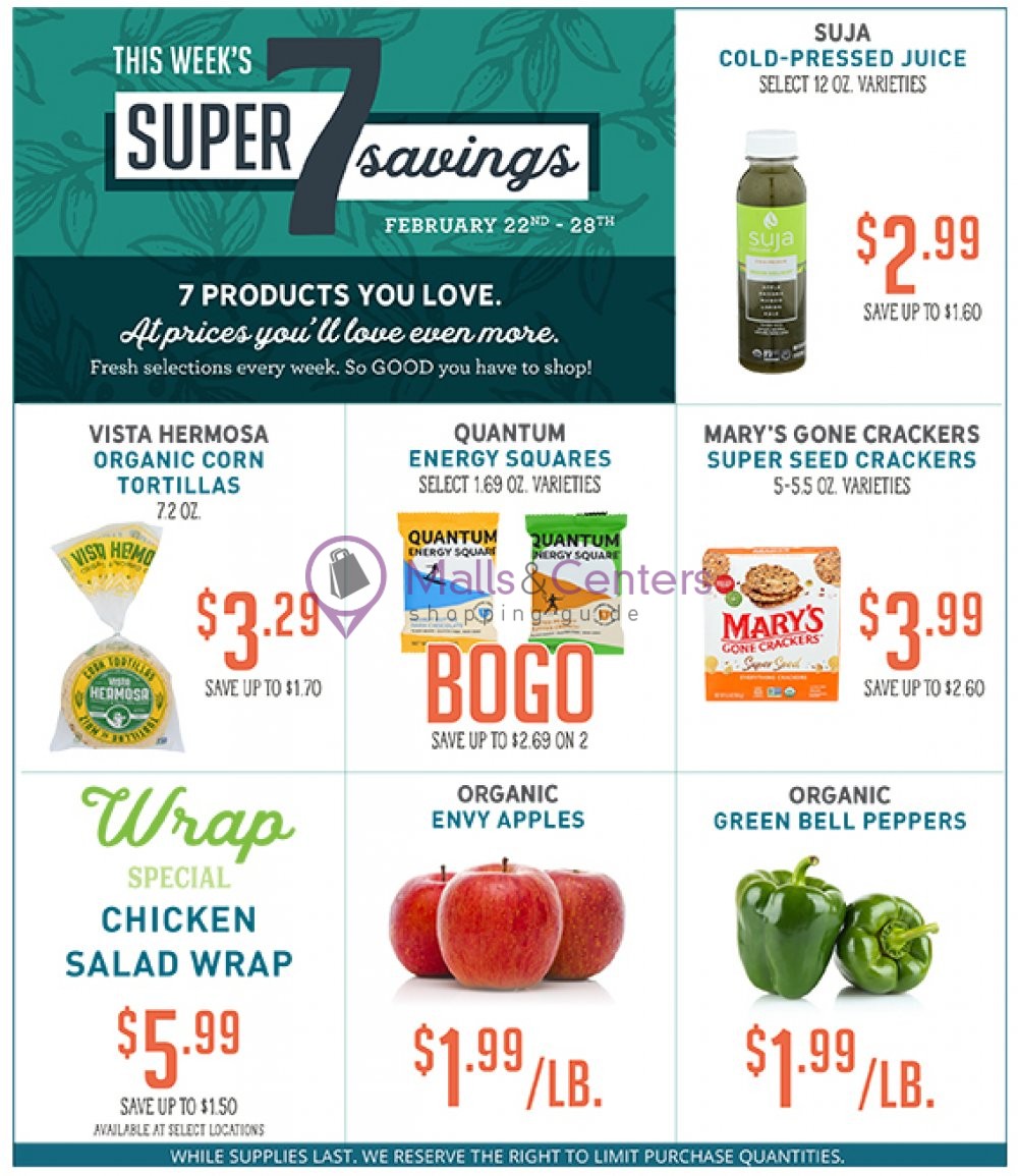 Akin’s Natural Foods Weekly ad valid from 02/22/2024 to 02/28/2024(01)