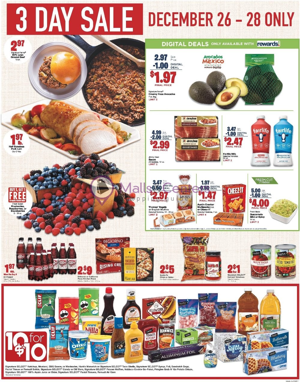Albertsons Weekly ad valid from 12/26/2021 to 12/28/2021 MallsCenters