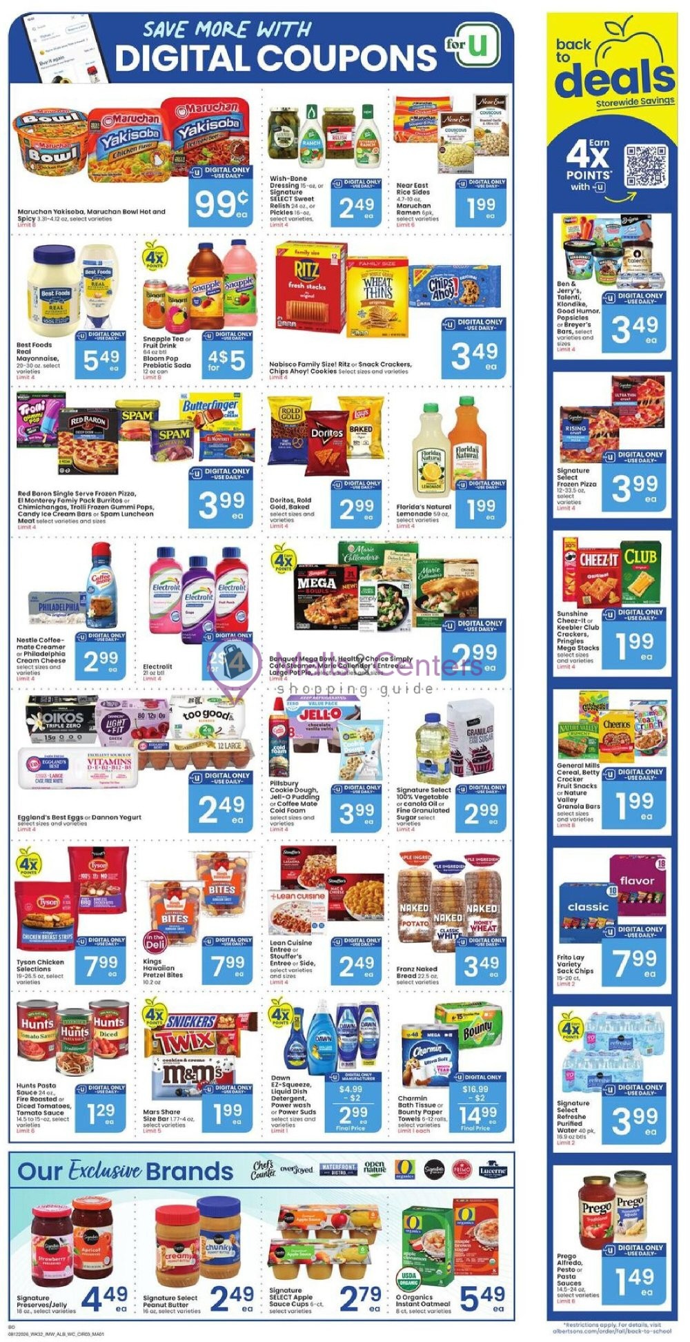 Weekly ad for Albertsons valid: 08/12/2026 - 08/18/2026, page 4