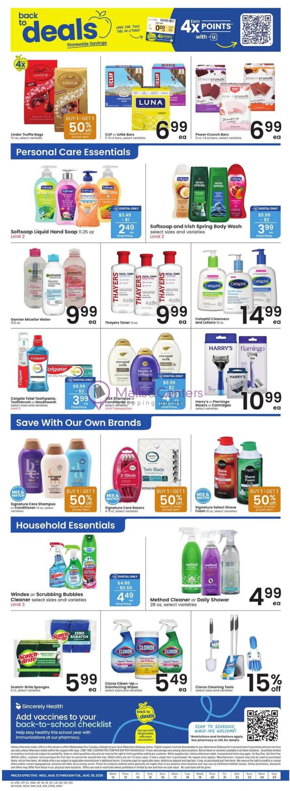 Weekly ad for Albertsons valid: 08/12/2026 - 08/18/2026, page 6