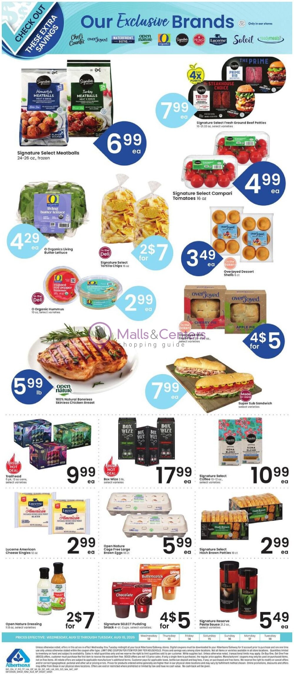 Weekly ad for Albertsons valid: 08/12/2026 - 08/18/2026, page 8