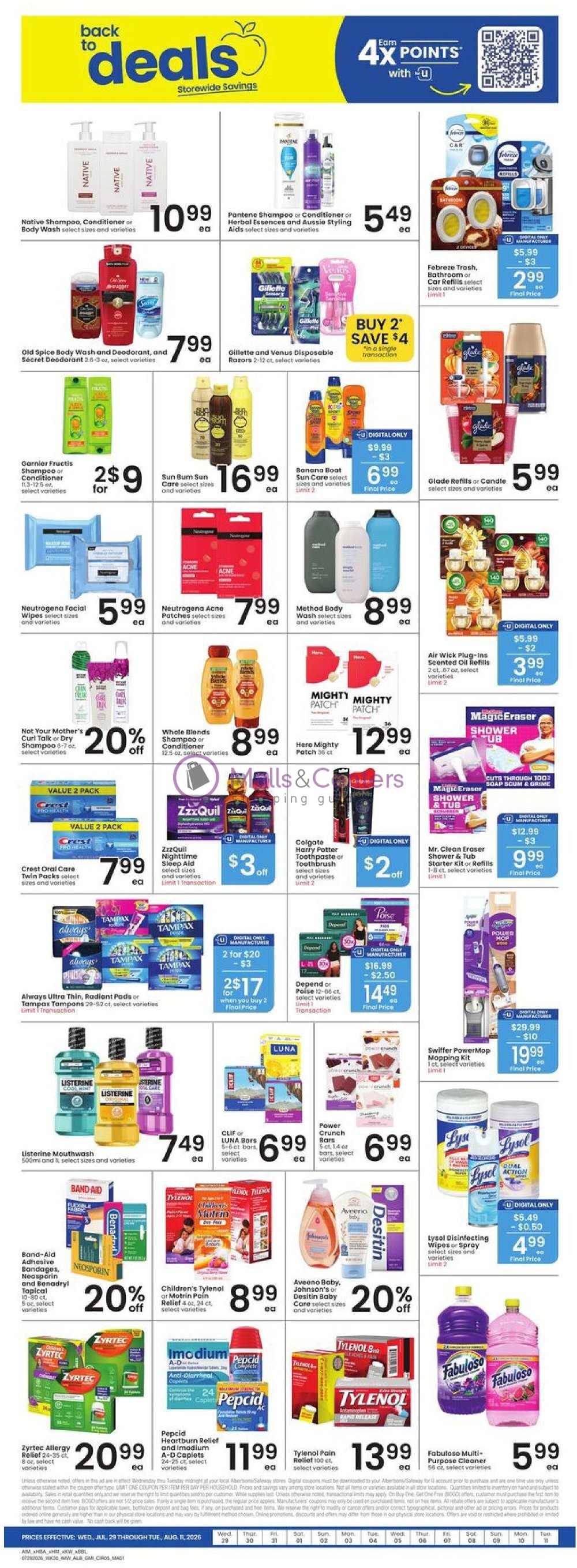 Weekly ad for Albertsons valid: 08/05/2026 - 08/11/2026, page 6