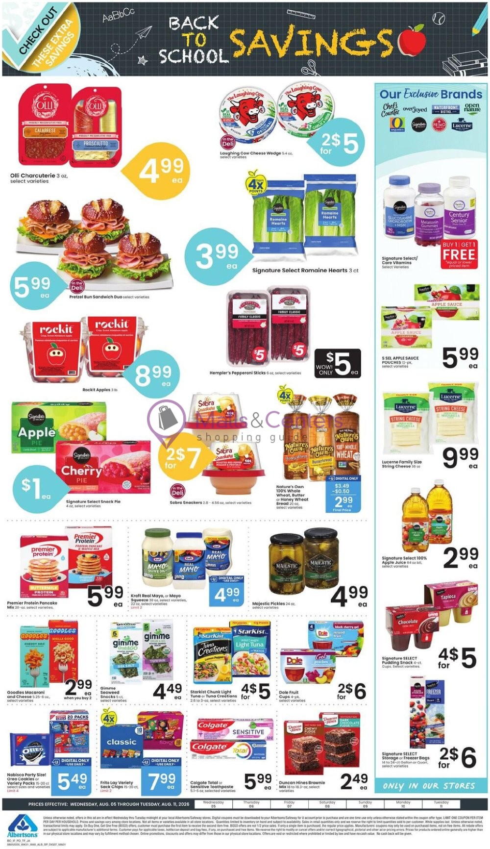 Weekly ad for Albertsons valid: 08/05/2026 - 08/11/2026, page 8