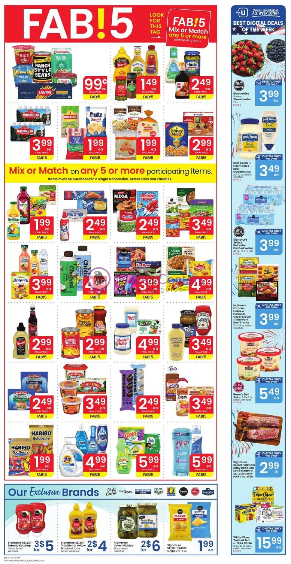 Weekly ad for Albertsons valid: 07/01/2026 - 07/07/2026, page 4