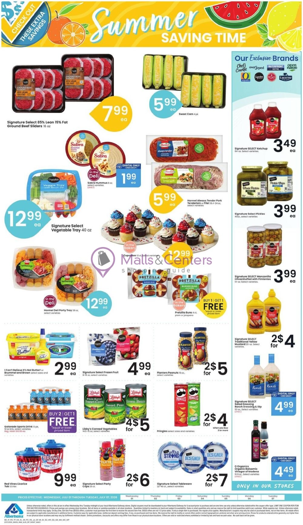 Weekly ad for Albertsons valid: 07/01/2026 - 07/07/2026, page 8