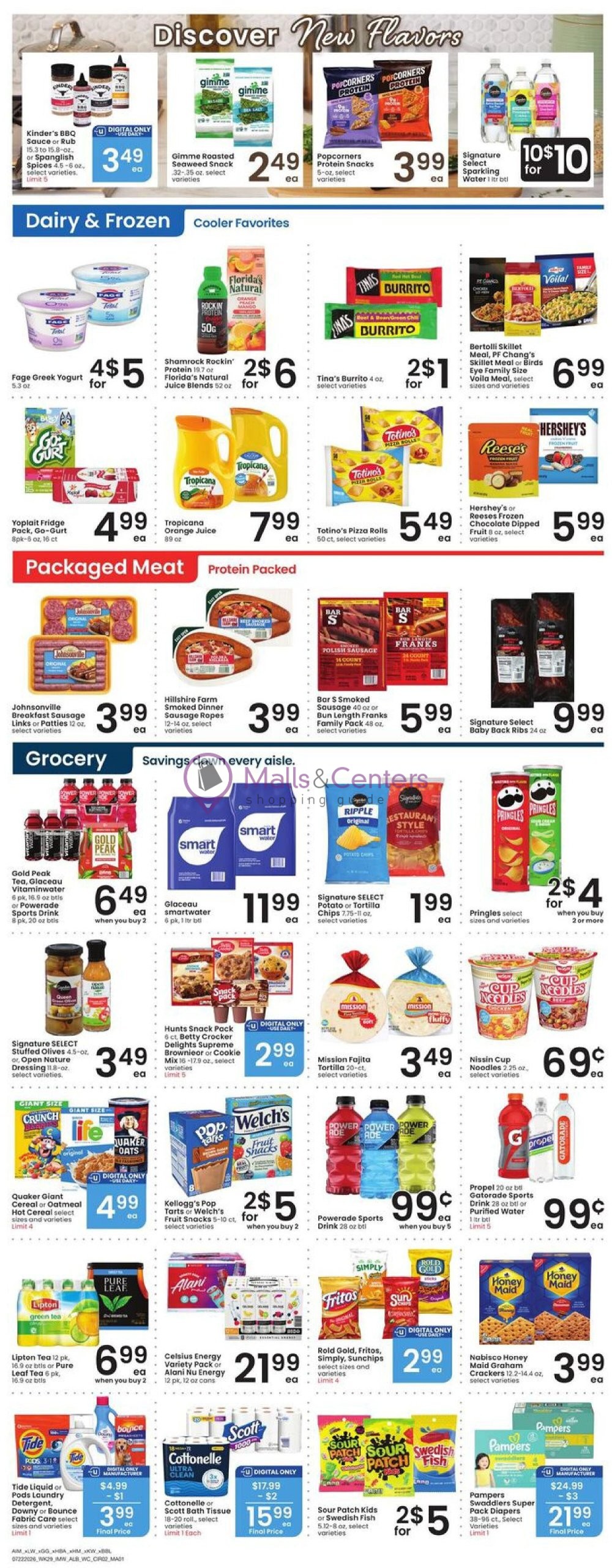 Weekly ad for Albertsons valid: 07/22/2026 - 07/28/2026, page 3