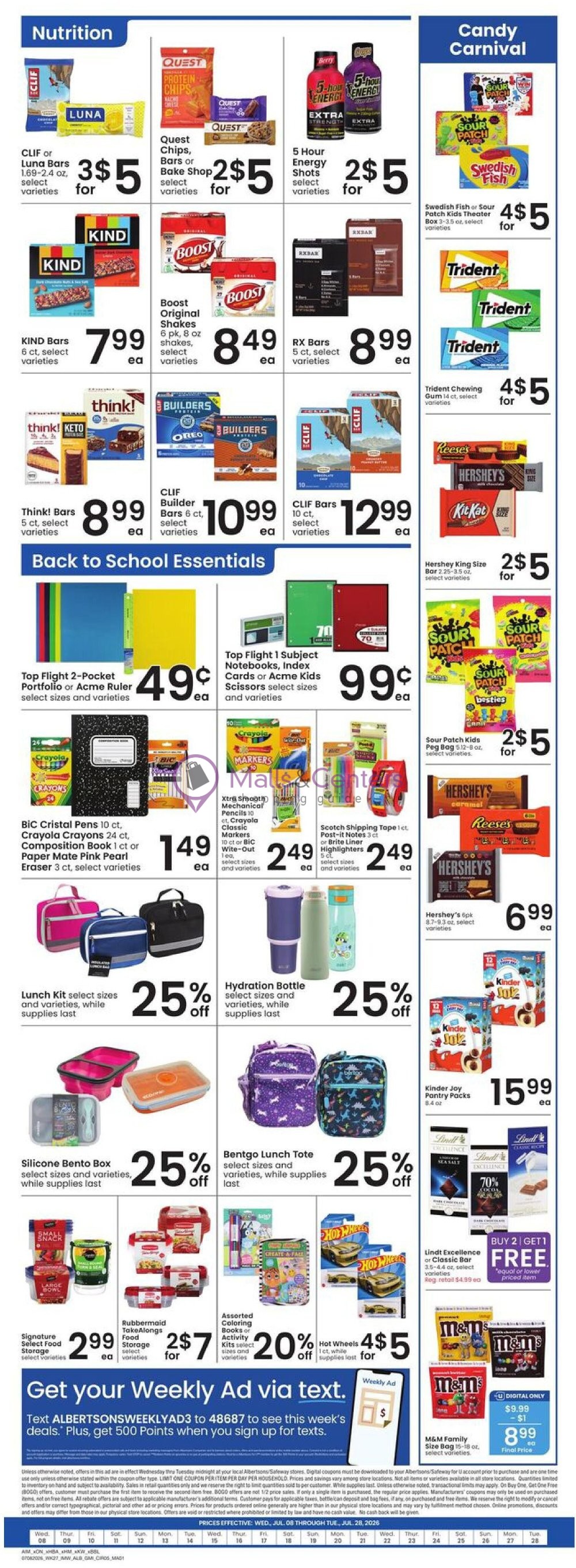 Weekly ad for Albertsons valid: 07/22/2026 - 07/28/2026, page 6