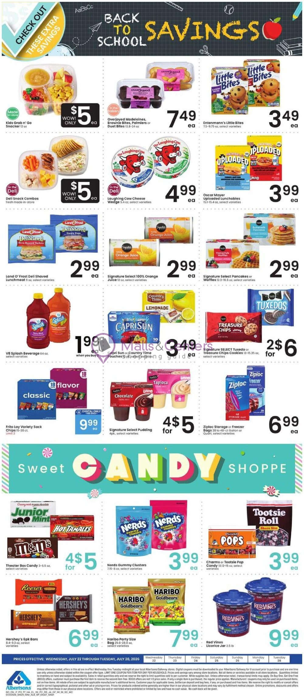 Weekly ad for Albertsons valid: 07/22/2026 - 07/28/2026, page 8
