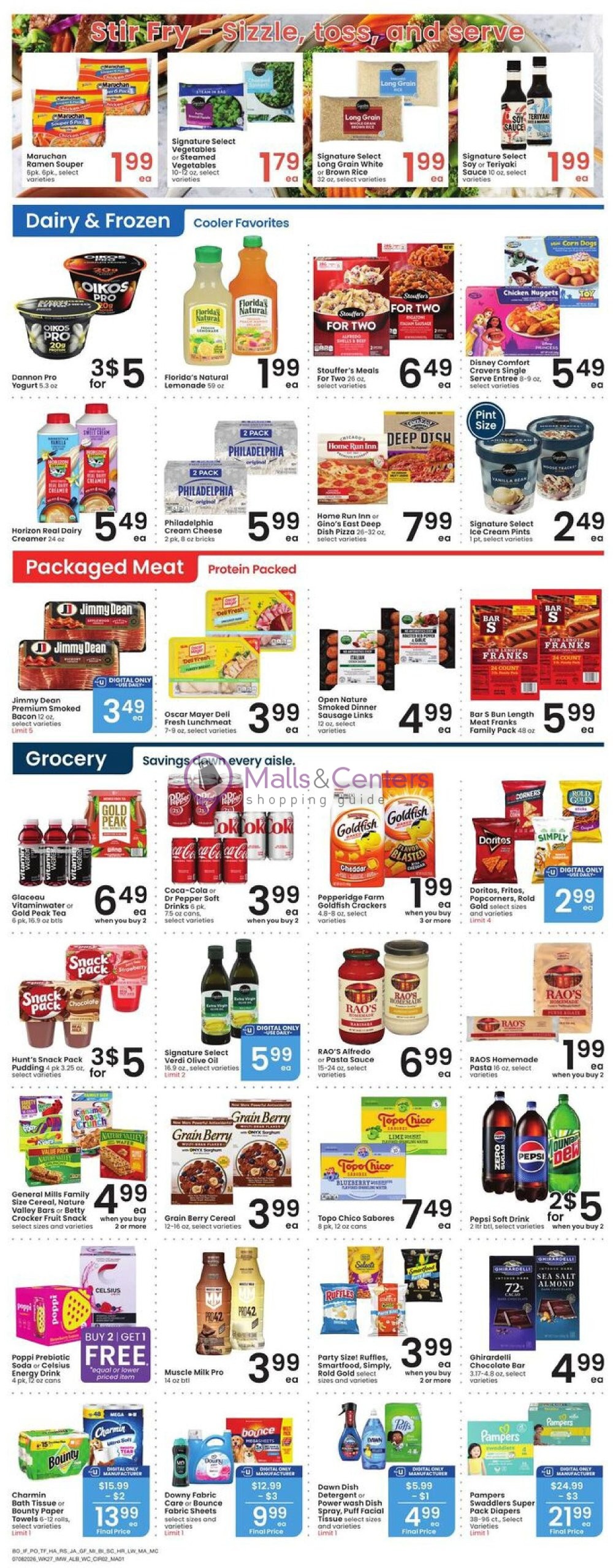 Weekly ad for Albertsons valid: 07/08/2026 - 07/14/2026, page 3