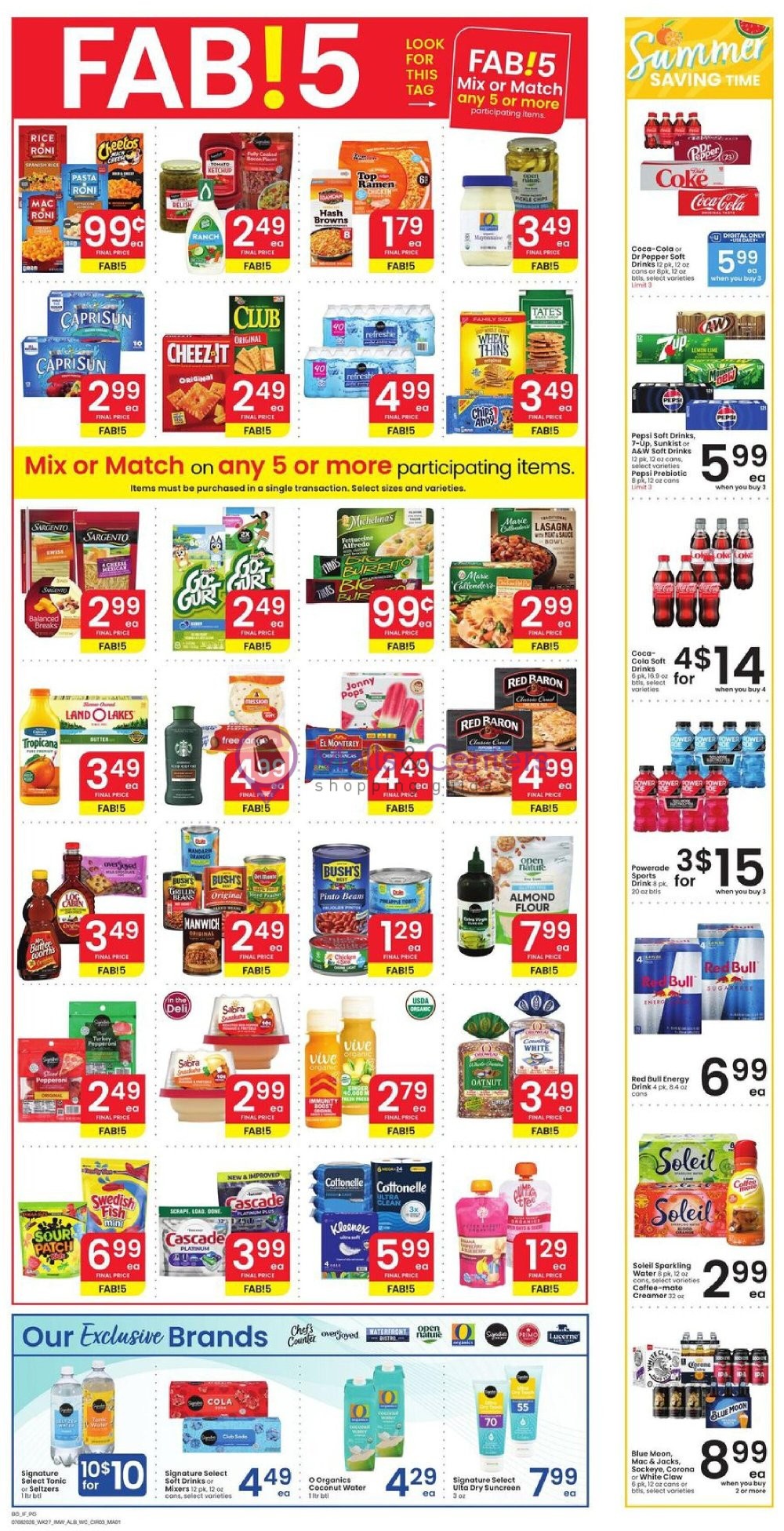 Weekly ad for Albertsons valid: 07/08/2026 - 07/14/2026, page 4