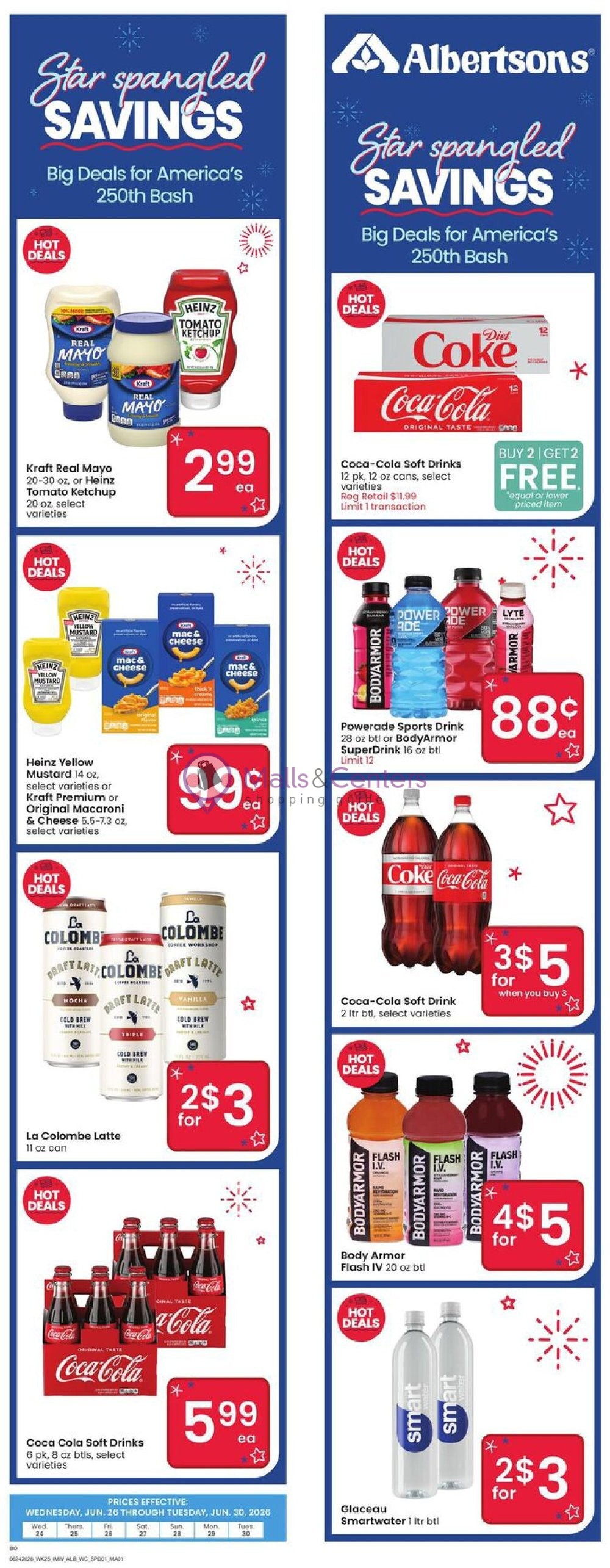 Weekly ad for Albertsons valid: 06/24/2026 - 06/30/2026, page 1