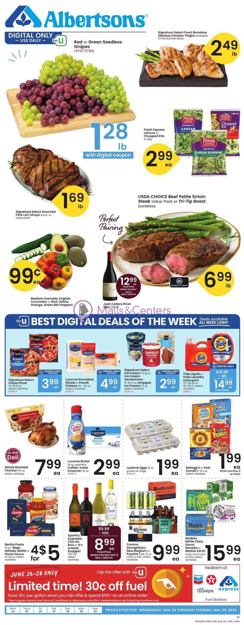 Weekly ad for Albertsons valid: 06/24/2026 - 06/30/2026, page 3