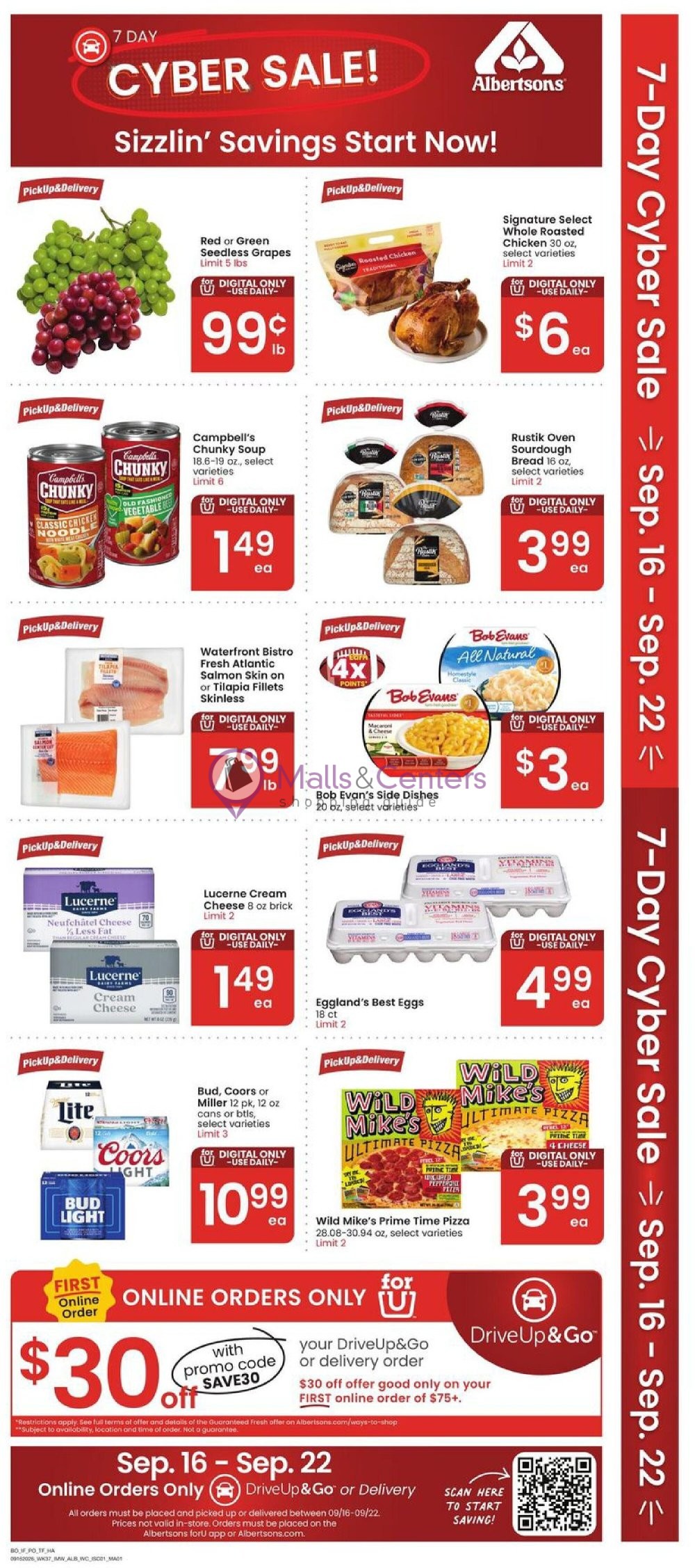Weekly ad for Albertsons valid: 09/16/2026 - 09/22/2026, page 4
