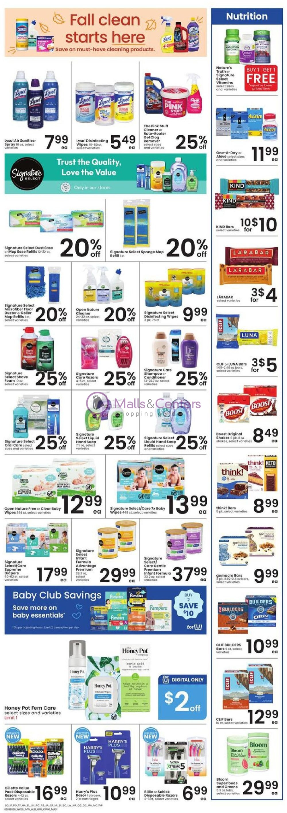 Weekly ad for Albertsons valid: 09/16/2026 - 09/22/2026, page 9