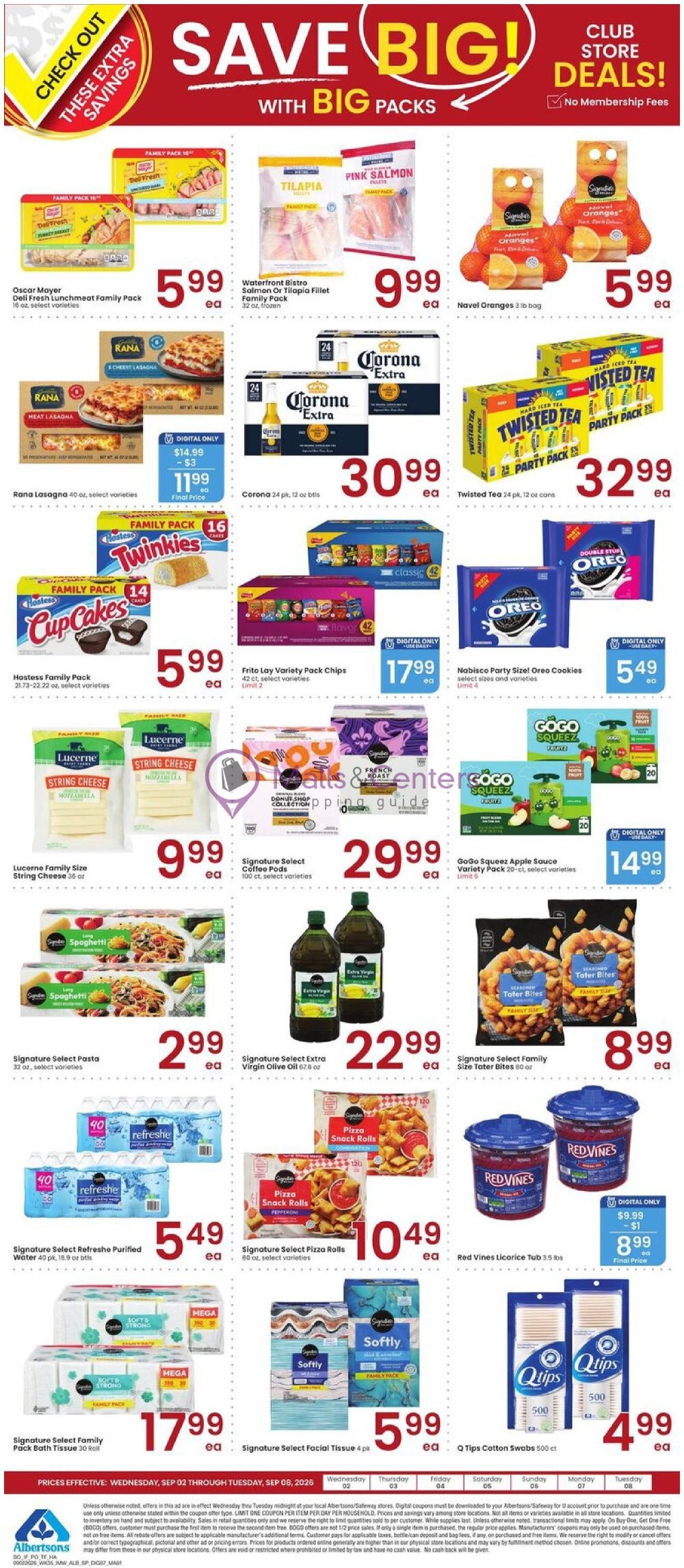 Weekly ad for Albertsons valid: 09/02/2026 - 09/08/2026, page 8