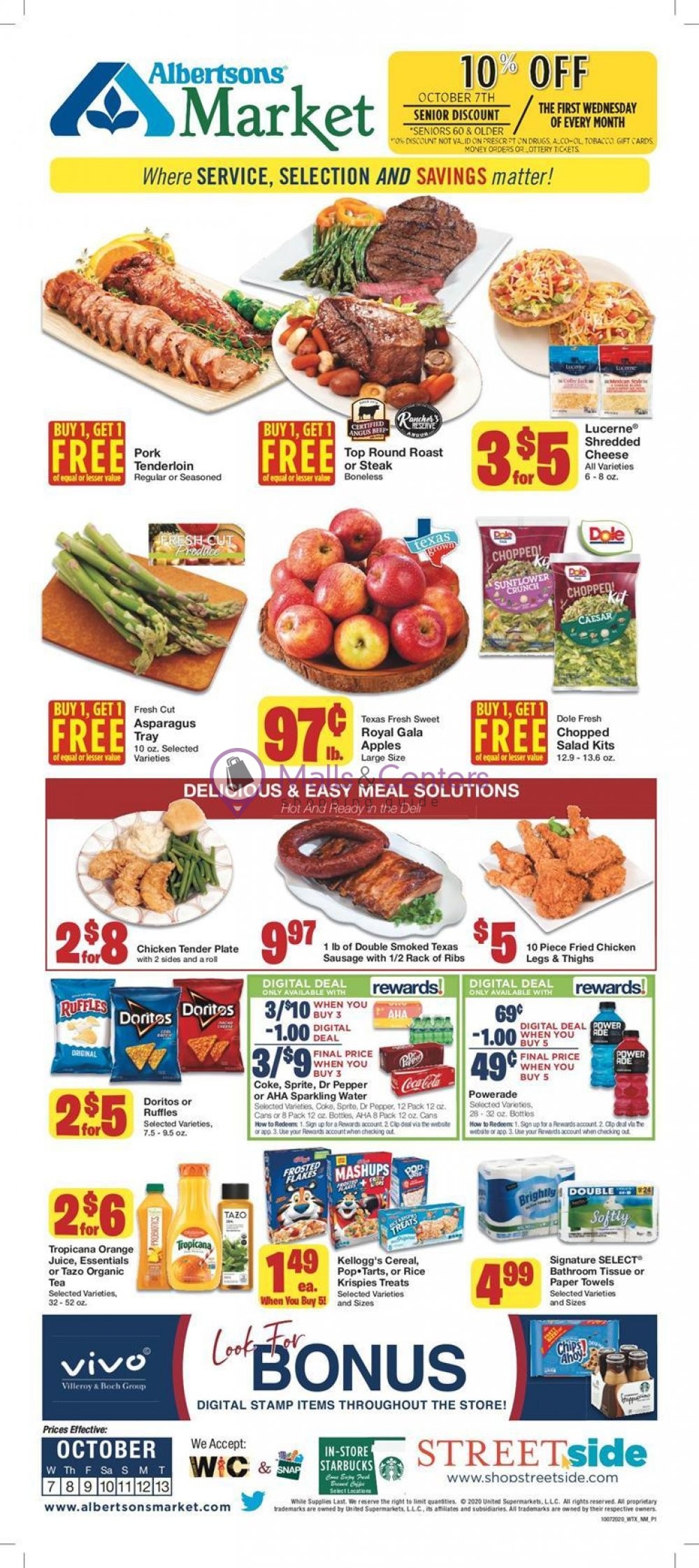 Albertsons Weekly Ad sales & flyers specials MallsCenters