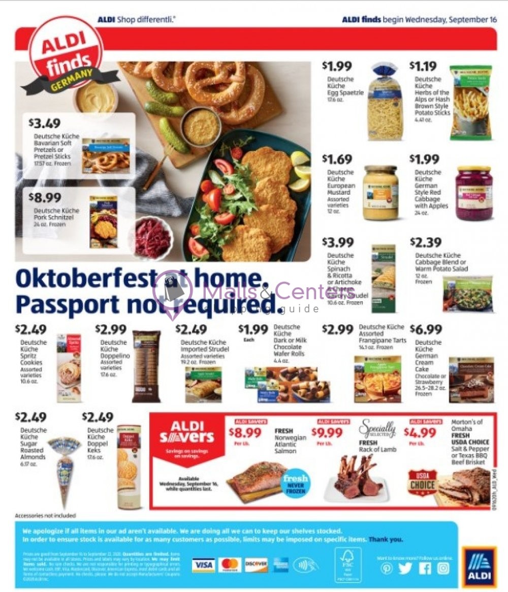ALDI Weekly Ad sales & flyers specials MallsCenters