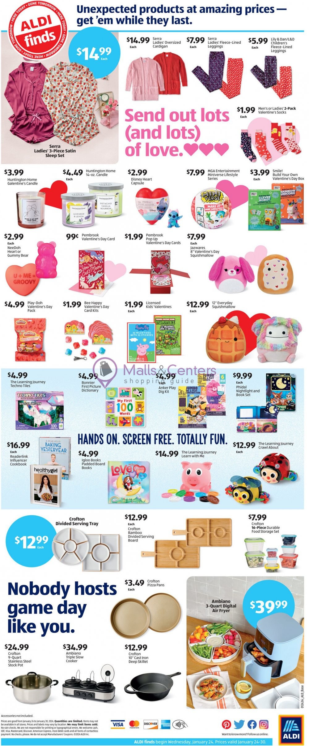 ALDI Weekly ad valid from 01/24/2024 to 01/30/2024 - MallsCenters