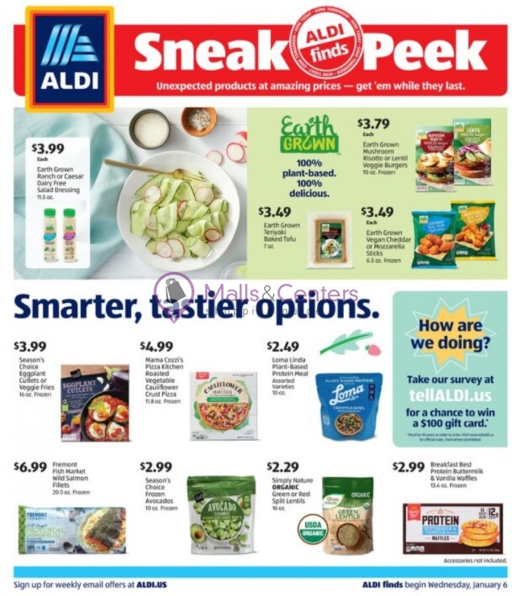 ALDI Weekly ad valid from 01/06/2021 to 01/12/2021 - MallsCenters