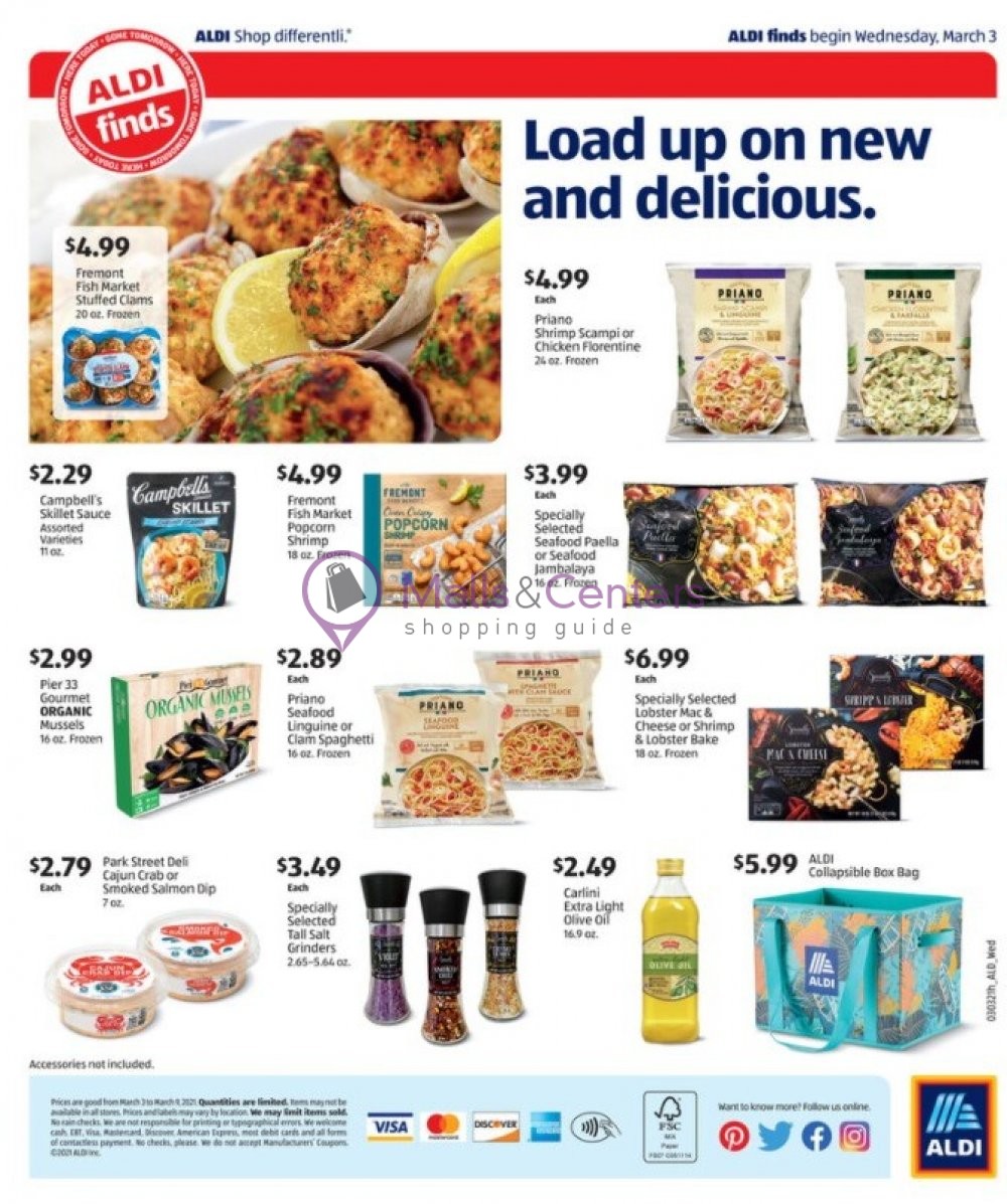ALDI Weekly Ad sales & flyers specials MallsCenters