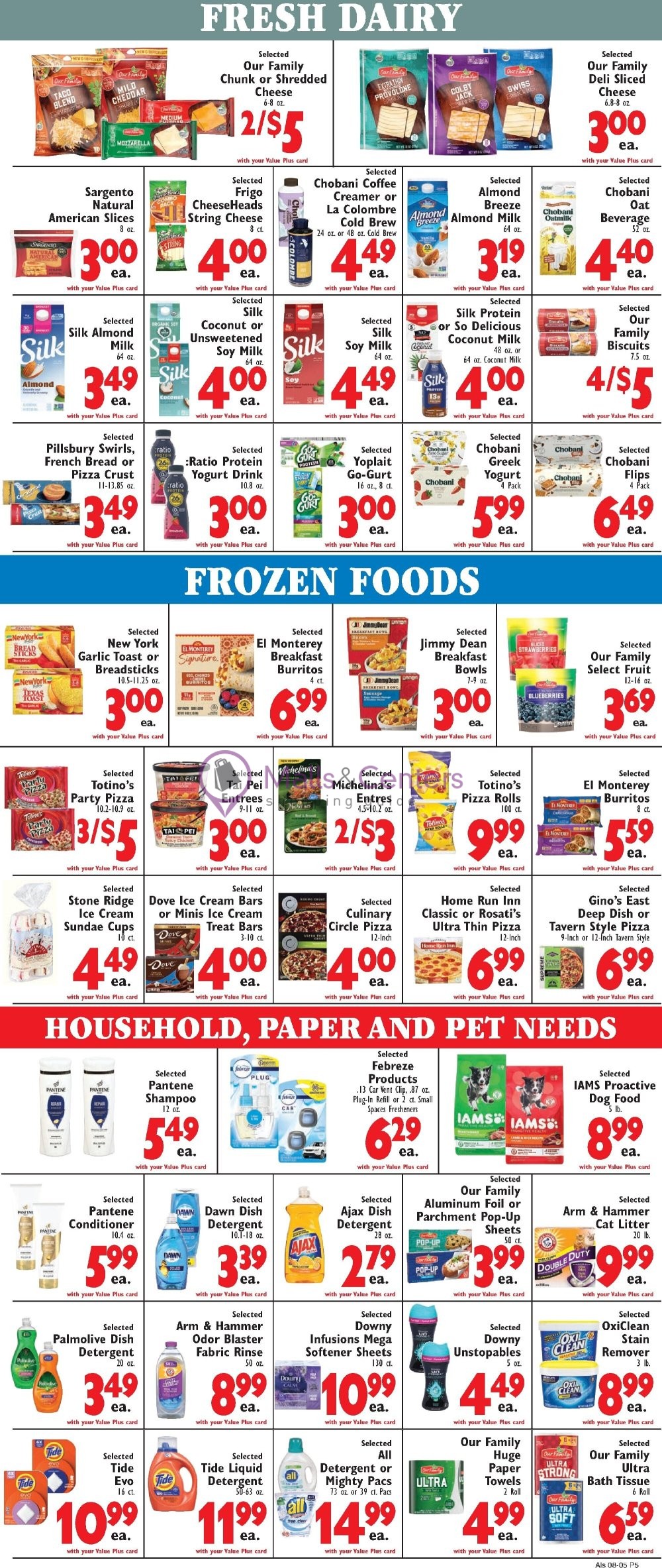 Weekly ad for Al's Supermarket valid: 08/05/2026 - 08/11/2026, page 5